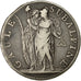 Monnaie, États italiens, PIEDMONT REPUBLIC, 5 Francs, An 10, TB+, Argent, KM:4