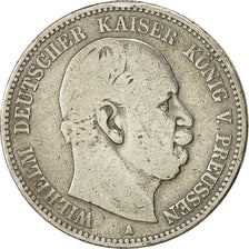 Coin, German States, PRUSSIA, Wilhelm I, 2 Mark, 1876, Berlin, VF(30-35)