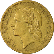 Coin, France, Lavrillier, 5 Francs, 1939, Paris, AU(50-53), Nickel, KM:888