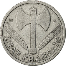 Coin, France, Bazor, Franc, 1943, Beaumont, EF(40-45), Aluminum, KM:902.2
