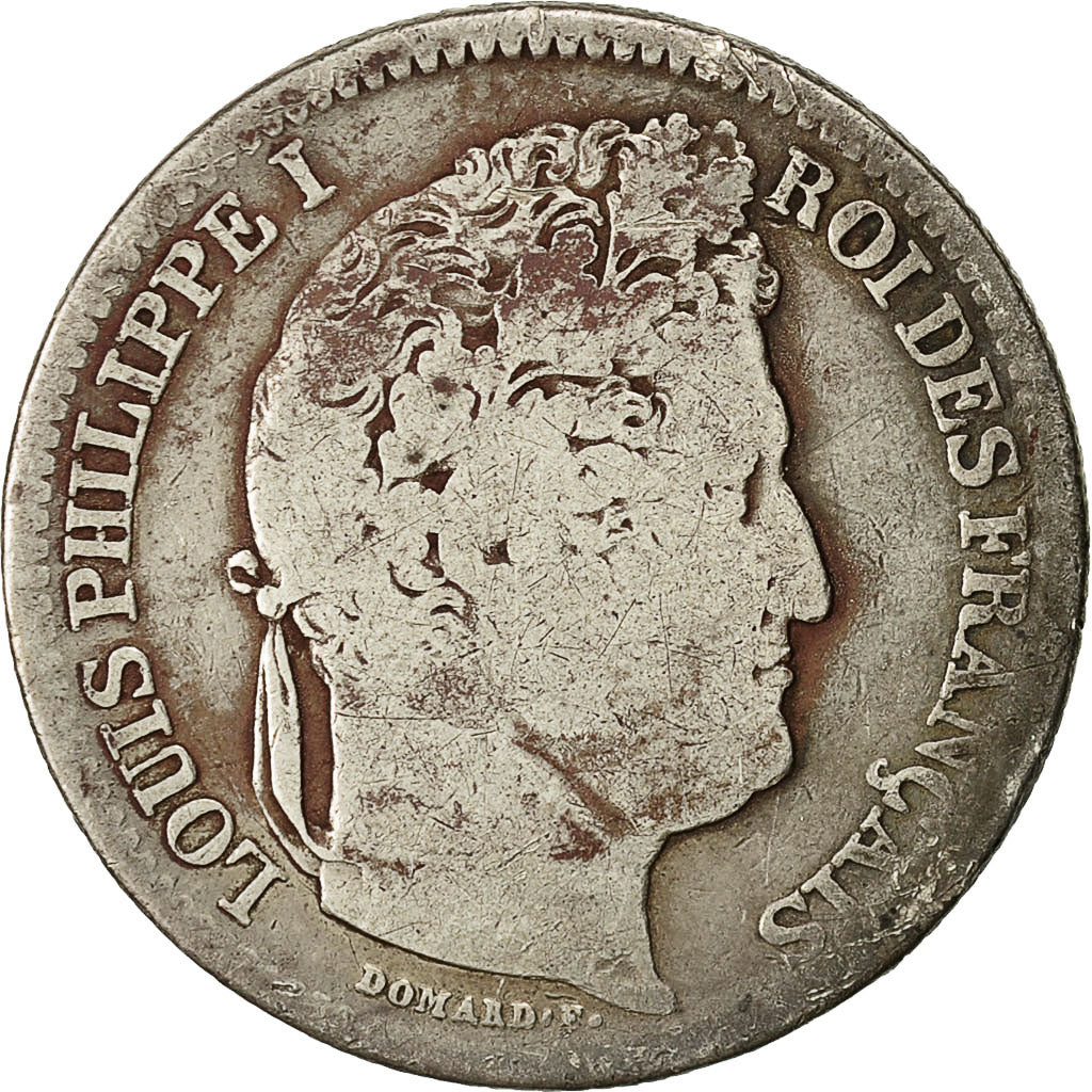 Münze, Frankreich, Louis-Philippe, 2 Francs, 1839, Lille, S, Silber, KM:743.13