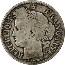 Coin, France, Cérès, 2 Francs, 1851, Paris, VF(20-25), Silver, KM:760.1