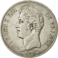 Monnaie, France, Charles X, 5 Francs, 1828, Paris, TTB, Argent, Gadoury:644