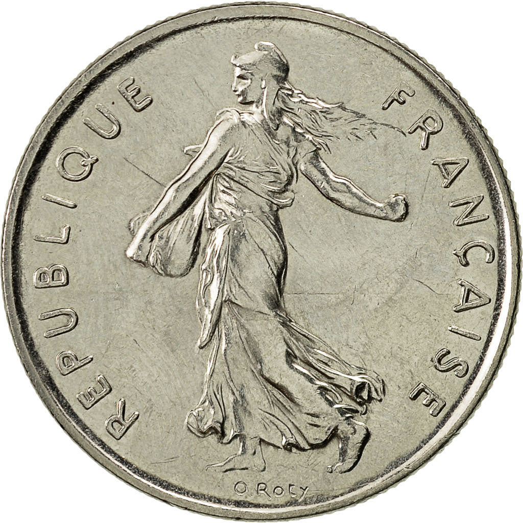 Monnaie, France, Semeuse, 5 Francs, 1994, Paris, SUP, Nickel Clad Copper-Nickel
