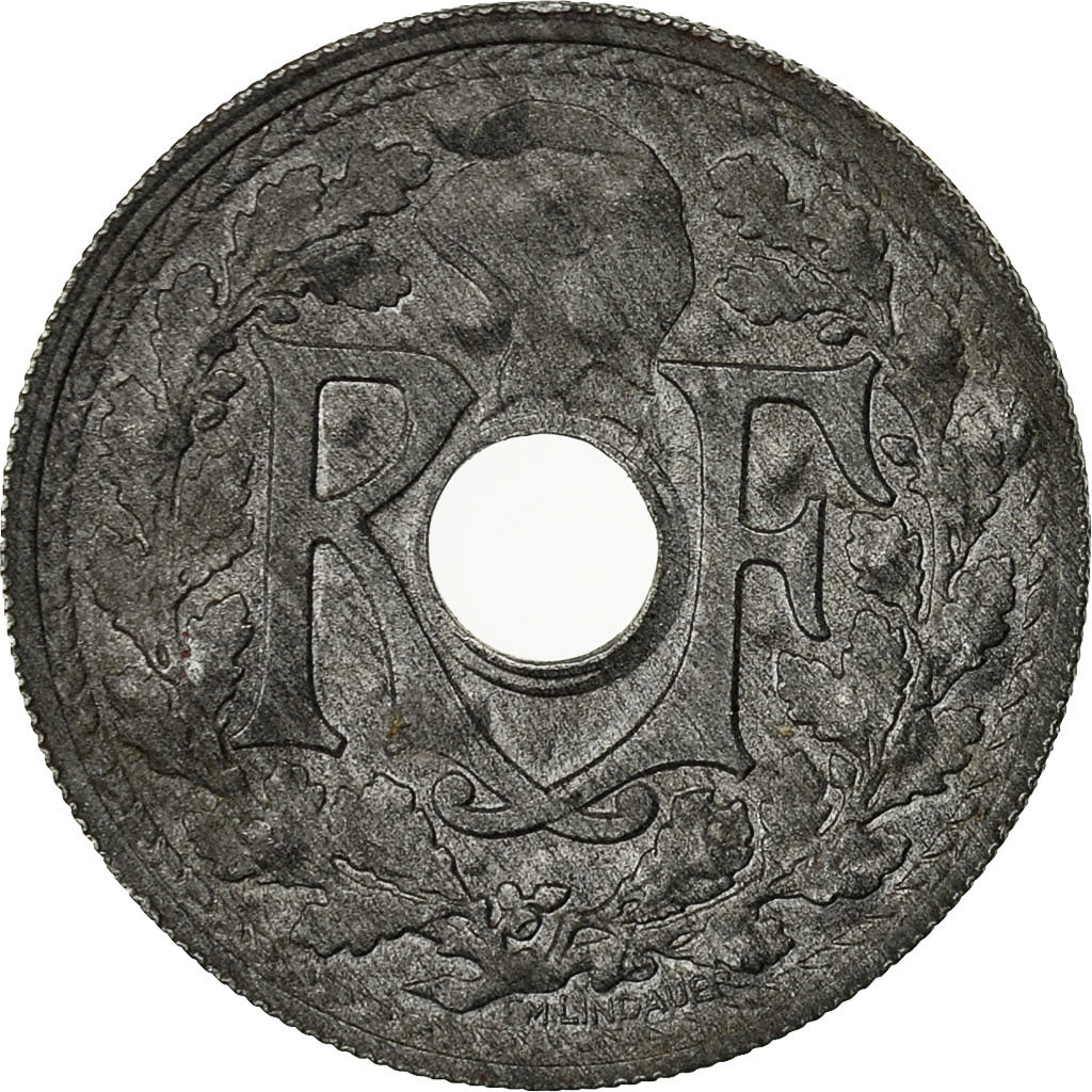 Monnaie, France, Lindauer, 20 Centimes, 1945, Castelsarrasin, TTB, Zinc