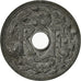 Monnaie, France, Lindauer, 20 Centimes, 1945, Castelsarrasin, TTB, Zinc