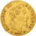Moneta, Francia, Napoleon III, Napoléon III, 5 Francs, 1866, Paris, MB+, Oro