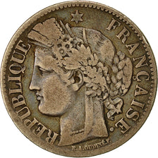 Monnaie, France, Cérès, 2 Francs, 1849, Paris, TB, Argent, Gadoury:522