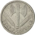 Monnaie, France, Bazor, 2 Francs, 1943, Beaumont - Le Roger, TB+, Aluminium