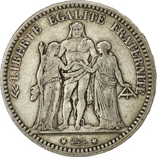 Monnaie, France, Hercule, 5 Francs, 1873, Bordeaux, TB+, Argent, Gadoury:745a