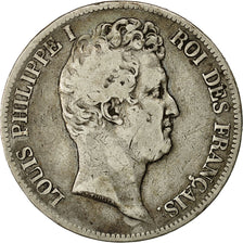 Monnaie, France, Louis-Philippe, 5 Francs, 1830, Lille, TB+, Argent