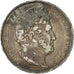 Münze, Frankreich, Louis-Philippe, 5 Francs, 1842, Strasbourg, S+, Silber