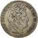 Moneta, Francia, Louis-Philippe, 5 Francs, 1834, Marseille, MB+, Argento
