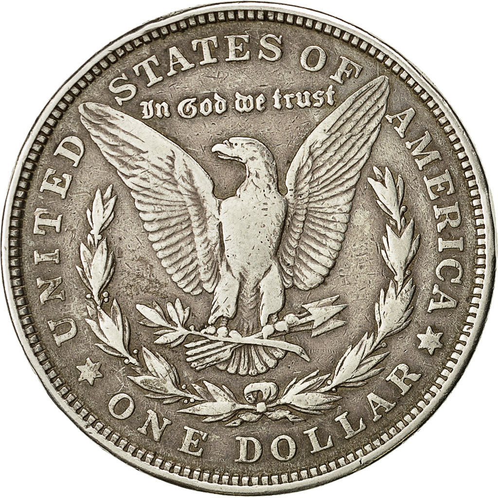 Coin, United States, Morgan Dollar, Dollar, 1921, U.S. Mint, Philadelphia