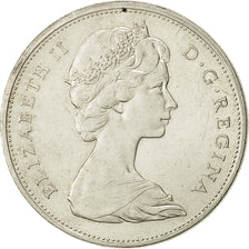 Moneta, Canada, Elizabeth II, Dollar, 1965, Royal Canadian Mint, Ottawa, MB+