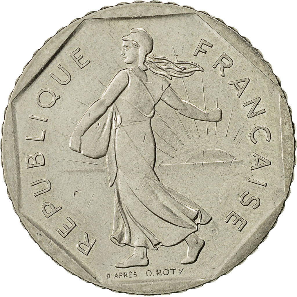 Monnaie, France, Semeuse, 2 Francs, 1991, Paris, FDC, Nickel, Gadoury:547