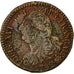 Moneta, Francia, 6 deniers français, 6 Deniers, 1792, Strasbourg, B+, Bronzo