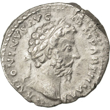 Coin, Marcus Aurelius, Denarius, AU(50-53), Silver, Cohen:882