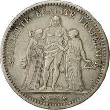 Coin, France, Hercule, 5 Francs, 1870, Paris, VF(30-35), Silver, KM:820.1