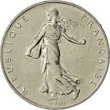 Coin, France, Semeuse, Franc, 1979, Paris, MS(63), Nickel, KM:925.1, Gadoury:474