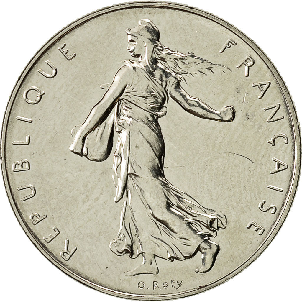 Moneda, Francia, Semeuse, Franc, 1982, Paris, SC, Níquel, KM:925.1, Gadoury:474