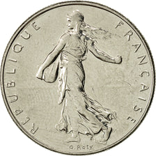 Moneta, Francia, Semeuse, Franc, 1987, Paris, SPL, Nichel, KM:925.1, Gadoury:474