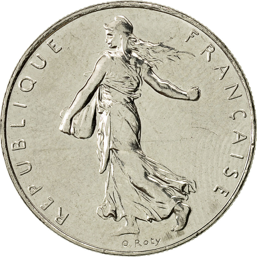 Moneta, Francia, Semeuse, Franc, 1989, Paris, SPL-, Nichel, KM:925.1
