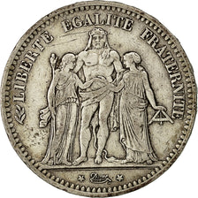 Monnaie, France, Hercule, 5 Francs, 1873, Bordeaux, TTB, Argent, Gadoury:745a