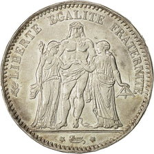 Coin, France, Hercule, 5 Francs, 1874, Paris, EF(40-45), Silver, KM:820.1