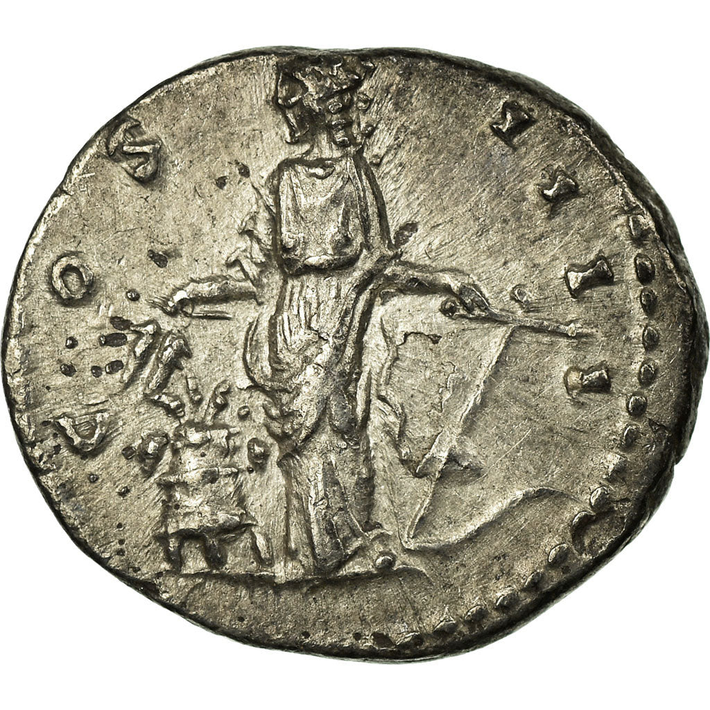 Coin, Antoninus Pius, Denarius, Rome, AU(55-58), Silver, Cohen:284
