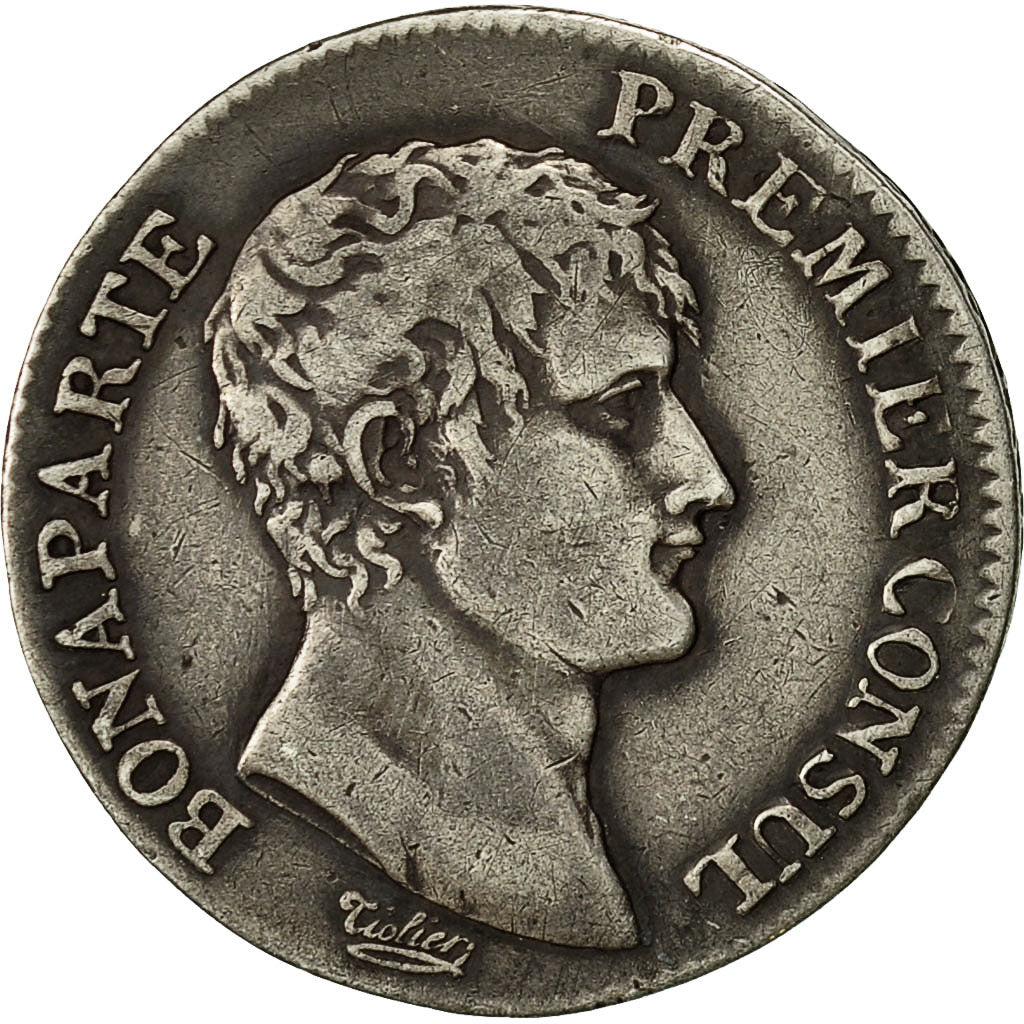 Coin, France, Napoléon I, Franc, An 12 (1804), Paris, EF(40-45), Silver