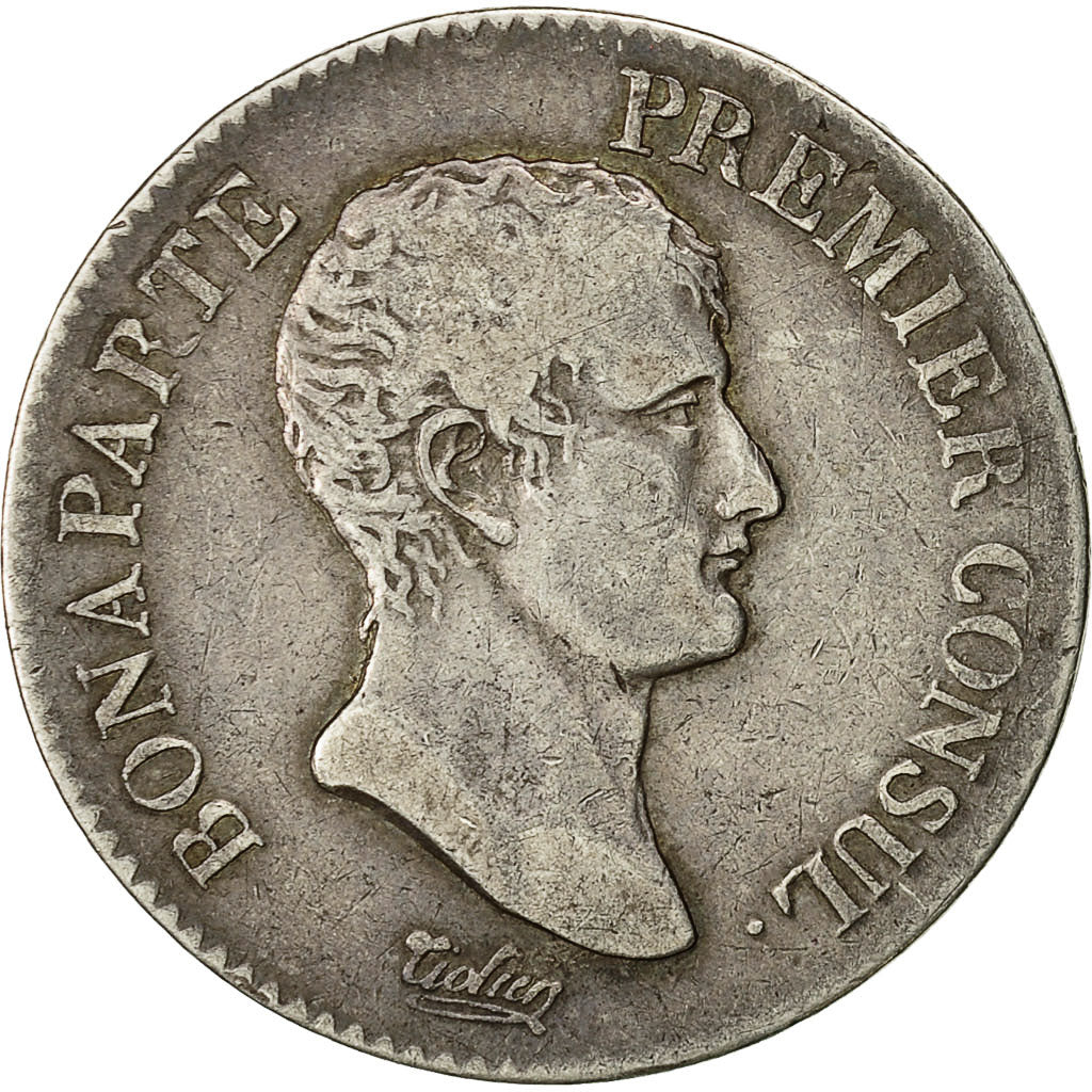 France, Napoléon I, 2 Francs, An 12 (1804), Paris, TTB, Argent, Gadoury:494
