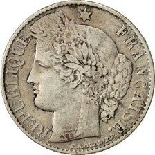 Coin, France, Cérès, 50 Centimes, 1888, Paris, EF(40-45), Silver, KM:834.1