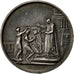 France, Médaille, Wedding medal, 1896, TTB+, Argent