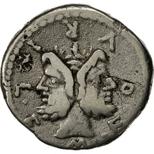 Münze, Denarius, Rome, S+, Silber, Crawford:281/1