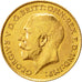 Moneta, Australia, George V, 1/2 Sovereign, 1911, Sydney, BB, Oro, KM:28