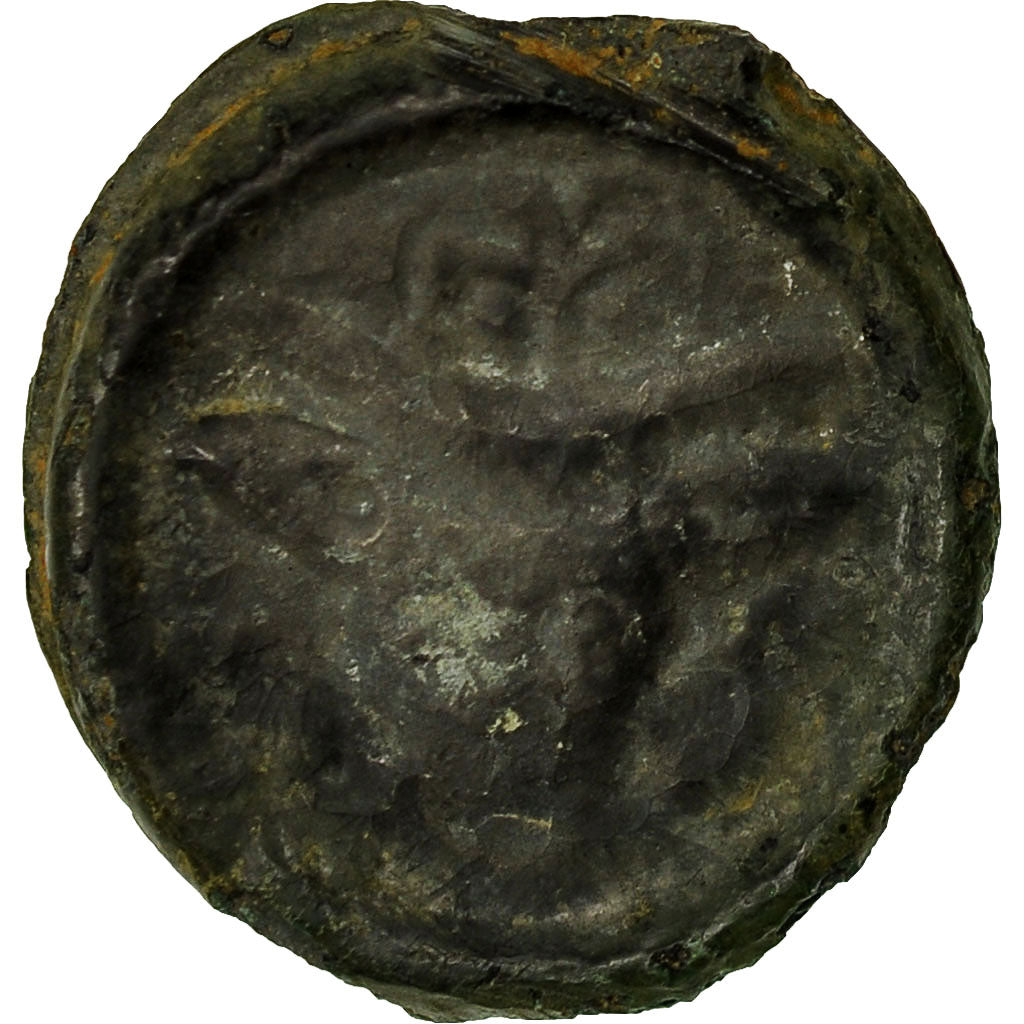 Monnaie, Rèmes, Potin, TTB, Potin, Delestrée:221