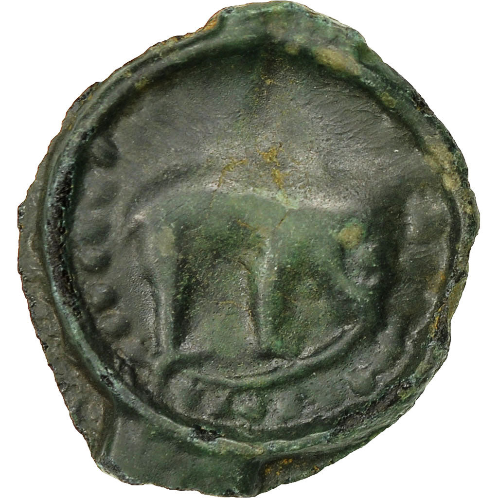 Münze, Remi, Potin, SS, Potin, Delestrée:221