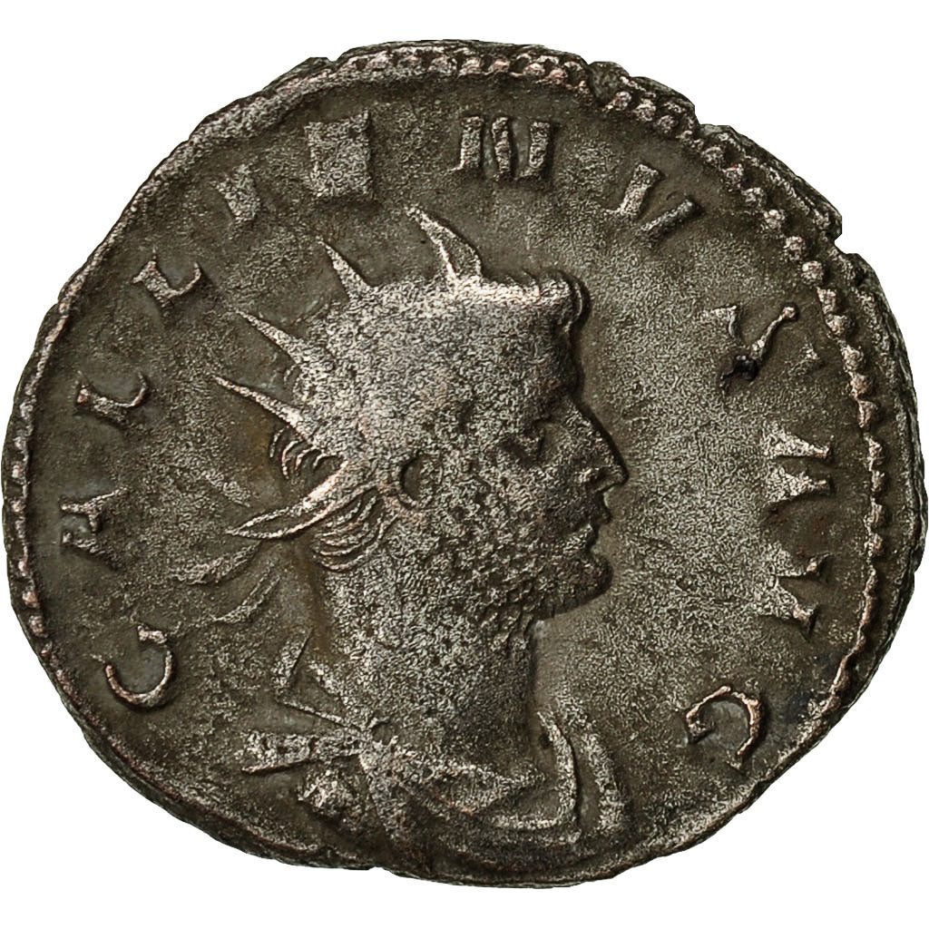 Moneta, Gallienus, Antoninianus, BB+, Biglione, RIC:527