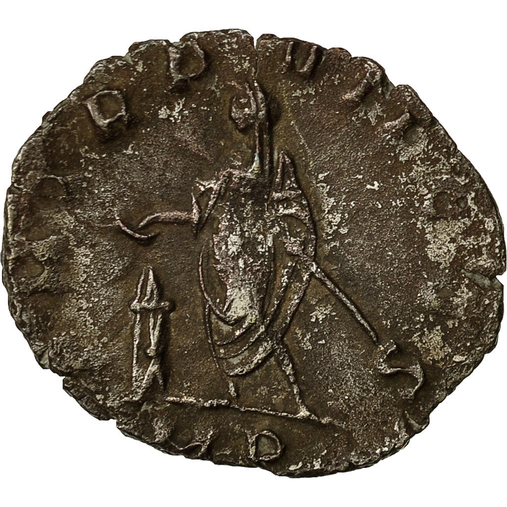 Monnaie, Gallien, Antoninien, Milan, TTB, Billon, RIC:171