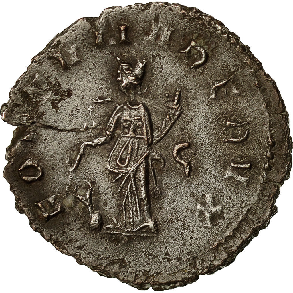 Moneta, Gallienus, Antoninianus, AU(55-58), Bilon, RIC:193var