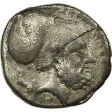 Moneda, Lucania, Leucippus, Metapontion, Didrachm, Metapontion, BC+, Plata