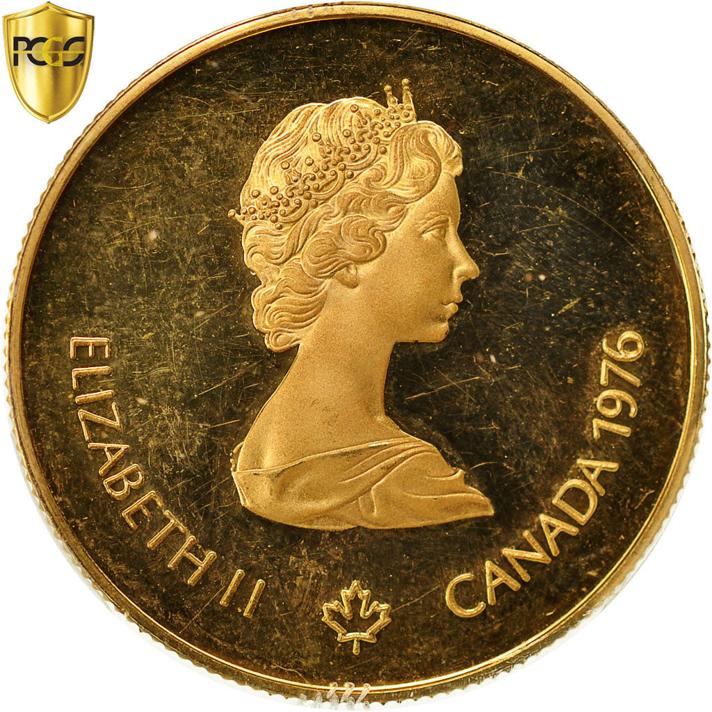Moneta, Canada, Elizabeth II, 100 Dollars, 1976, Royal Canadian Mint, Ottawa