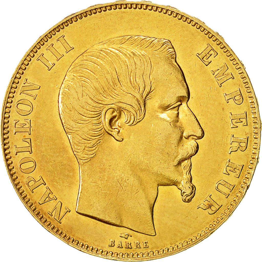 Münze, Frankreich, Napoleon III, Napoléon III, 50 Francs, 1858, Paris, SS+