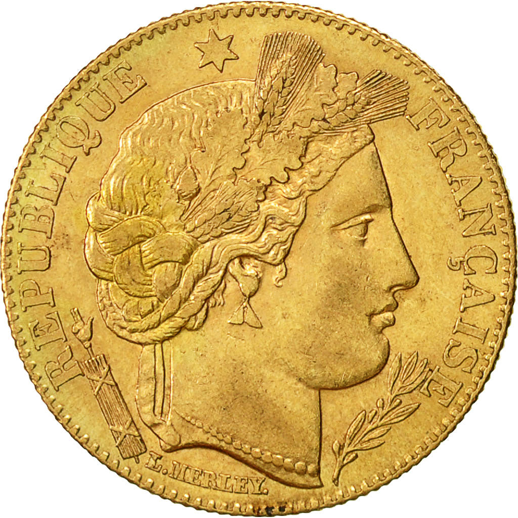 Monnaie, France, Cérès, 10 Francs, 1899, Paris, TTB, Or, Gadoury:1016, KM:830