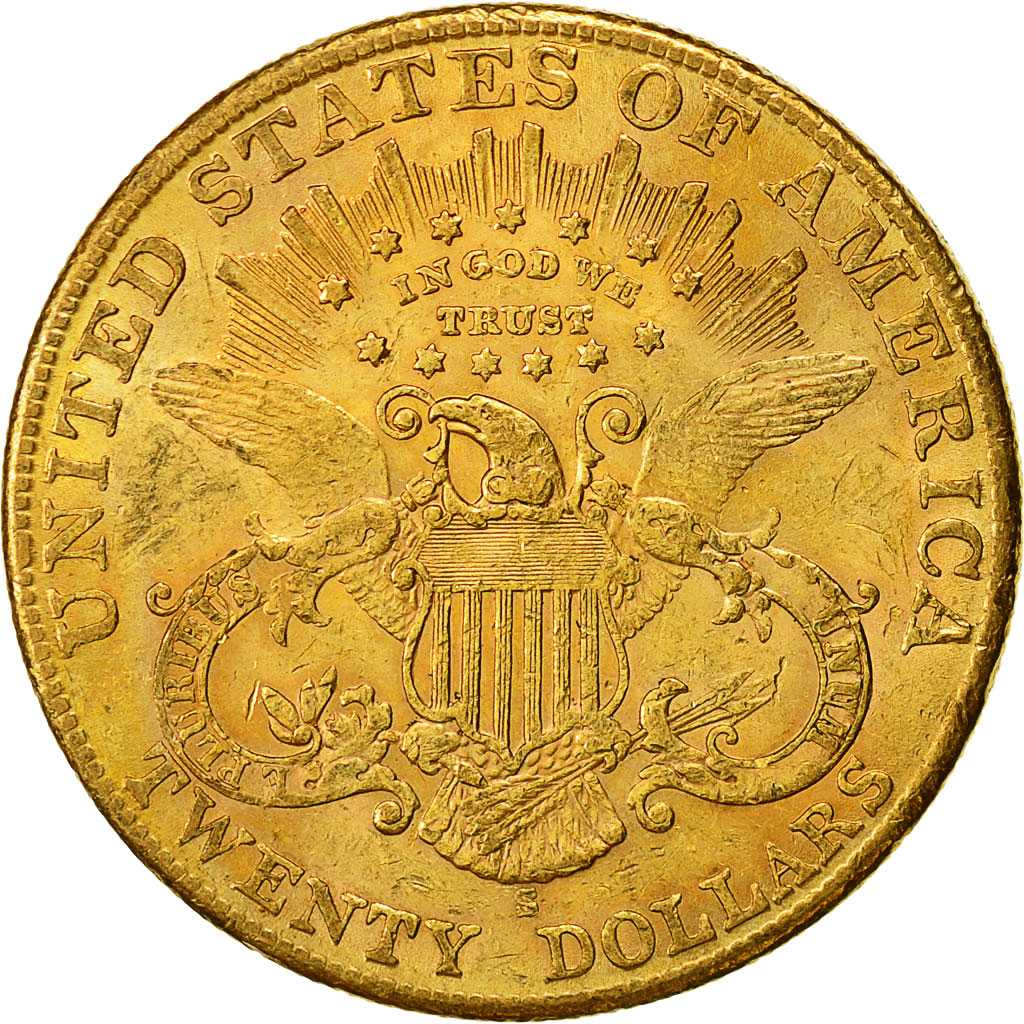 Monnaie, États-Unis, Liberty Head, $20, Double Eagle, 1907, U.S. Mint, San