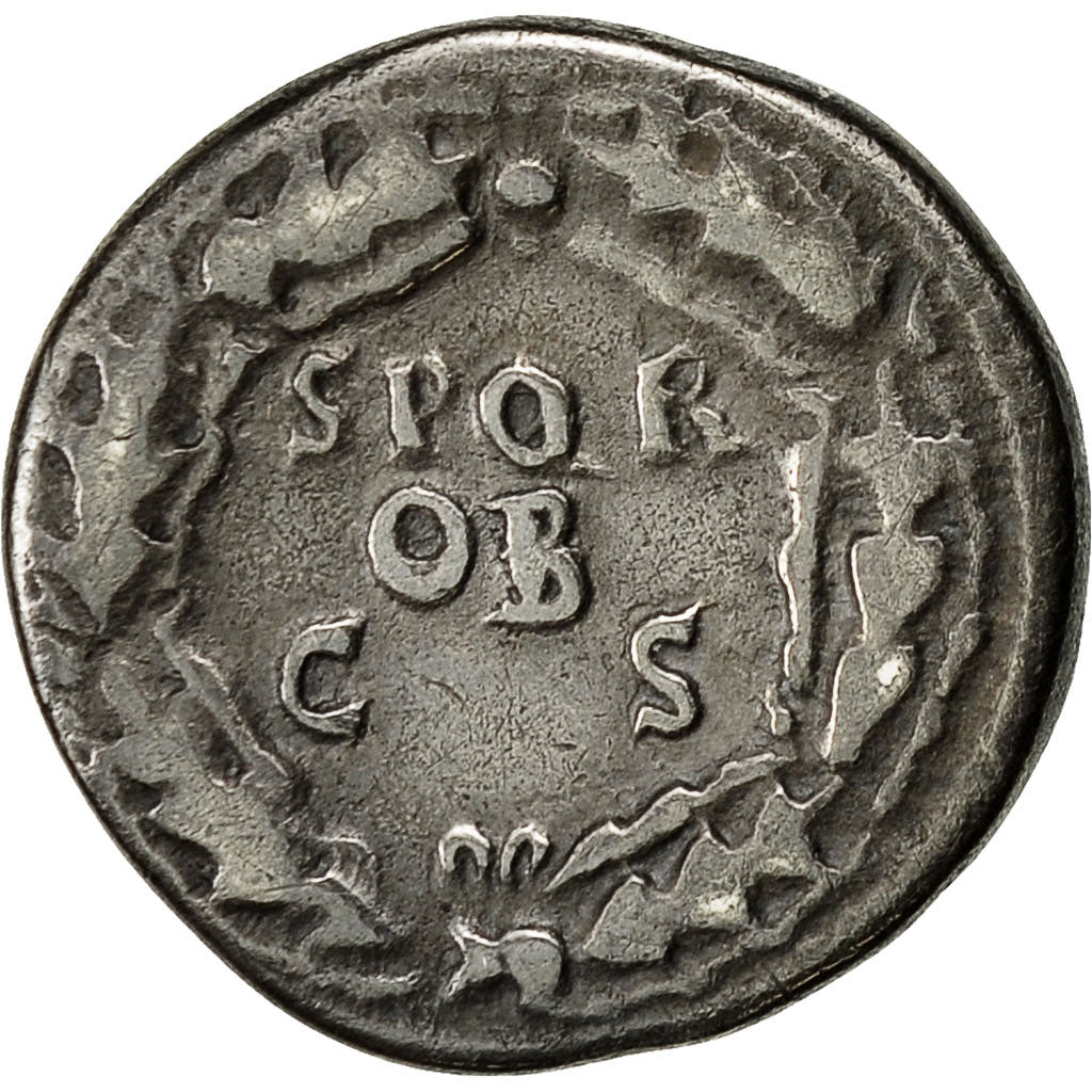 Moneta, Galba, Denarius, 68-69, Rome, MB+, Argento, RIC:manque
