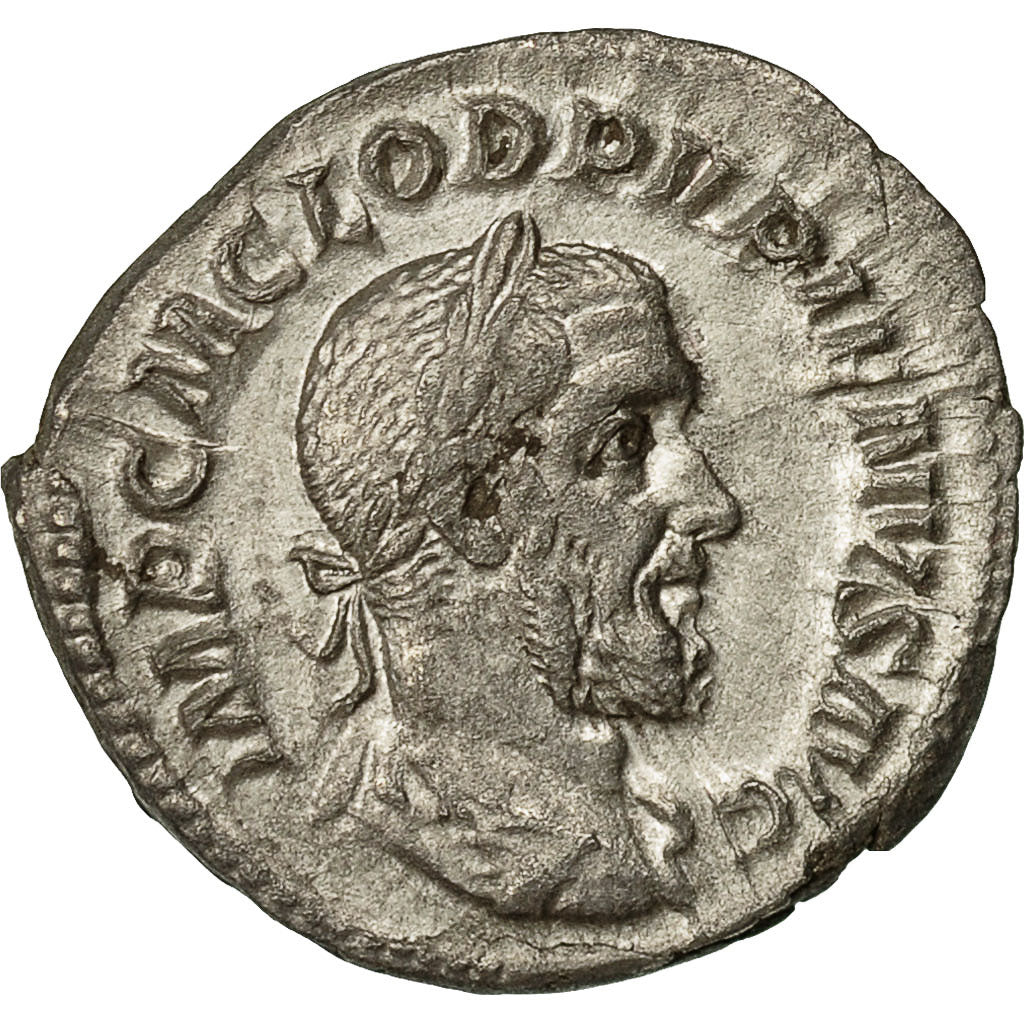 Moneta, Pupienus, Denarius, 238, Rome, Rare, BB+, Argento, RIC:6