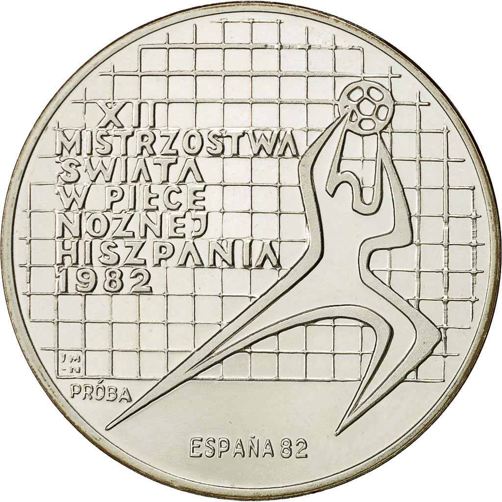 Coin, Poland, 200 Zlotych, 1982, Warsaw, MS(63), Silver, KM:Pr472