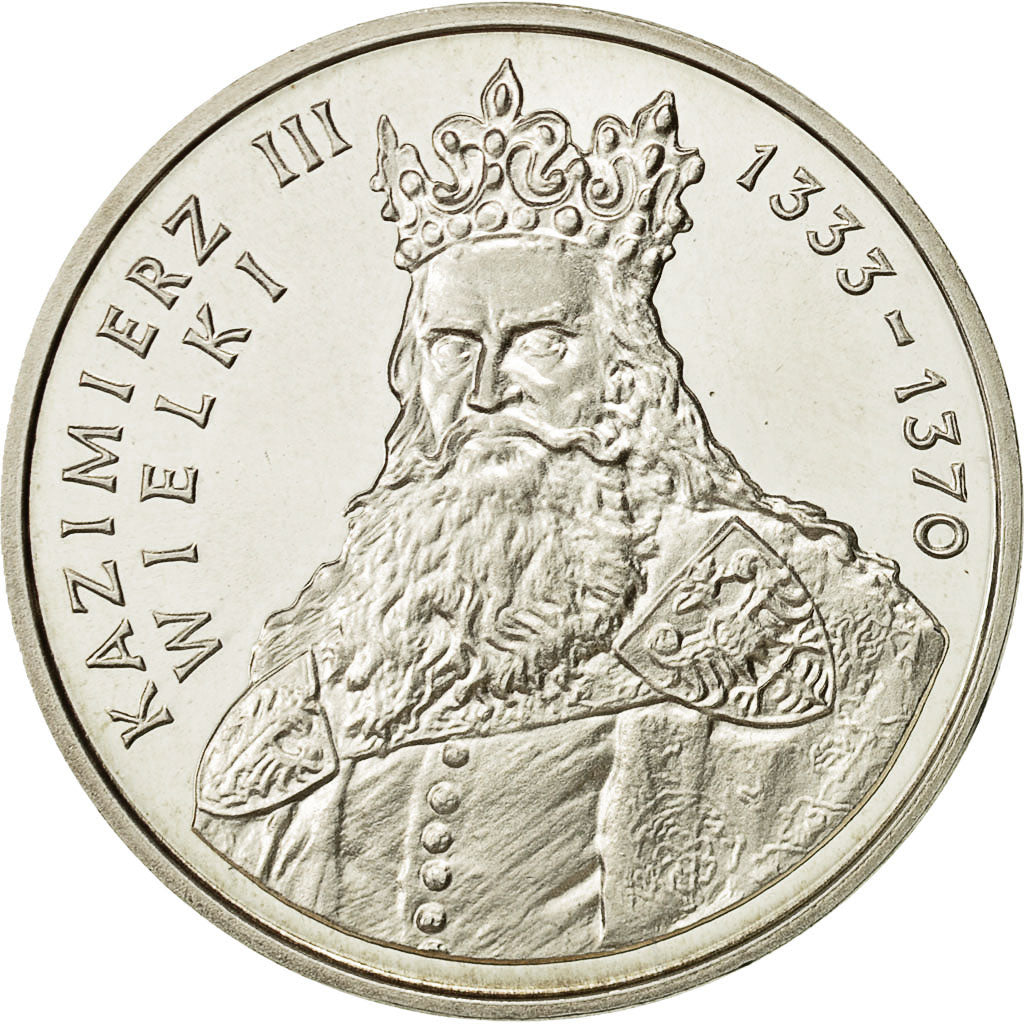 Coin, Poland, 500 Zlotych, 1987, Warsaw, MS(65-70), Silver, KM:173